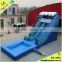 Commercial inflatable water slides with pool,big inflatable water slides for sale