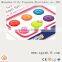 Colorful LED membrane switch capatitive touch panel for household