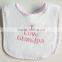 white cotton baby bibs ,plain cotton white bibs ,baby bib