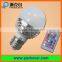 AC90-260V high quality 3W E27 B22 E14 RGB LED bulb