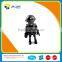 Armed police model toy with gun and Protective shield-Custom plastic collectible toys