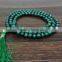 Natural 6mm MALACHITE Mala with 108 Prayer Beads perfect for Meditation Malachite Jap Mala Prayer Mala Malachite Necklace