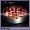 Superior quality Silver Body Color 10CM Remote controlled Wedding LED Centerpiece Lighting