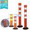 Unbreakable safe hit delineator road sign post with super bright reflective
