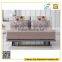 New design fabric fold out/fold down sofa bed with castors