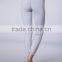 Plain Style Contrast Color Yoga Pants High Waist Workout Fitness Leggings For Women