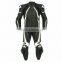 Spyke BLINKER RAC Leather Motorcycle Suits for Men,Motorbike Racing Leather Suits,Neon Green Leather Motorbike Racing Suit