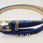 good quality of thin fashion belt with Pu leather