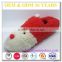 Irregular Shape Sole Platform Printed Children Winter Animal Slippers