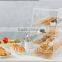Acrylic Food Display Case for Bakery, (4) Trays, Knock Down Design(FC-B-146)