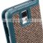 Premium Cow Leather Case Heritage Series Book Style for Samsung Galaxy S5