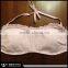 Monogrammed Seersucker Bandeau Swim Top