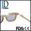 High Quality OEM Brand Logo Cat.3 UV400 Wood Sunglasses