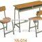 Adjustable single student desk and chair XG-207