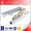 Modern design aluminum closet wardrobe sliding door decorative extrusion profile