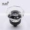 Clear Zinc Alloy Furniture Cabinet Wardrobe Octagonal Crystal Knob