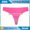 Free samples assorted colors bikini ladies' sexy fancy panty seamless woman thong