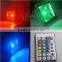 IP65 remote control 10w rgb led flood light/ LED Flood light RGB for Garden