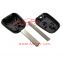 2 Button For Peugeot 407 remote key case shell without logo
