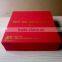 Simple design red color award boxes made in Vietnam