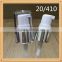 Yuyao factory 20 410 aluminum pump sprayer cream treatment