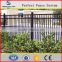 China security black pvc coated tubular steel fencing panels manufacturer