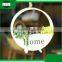 modern fancy home goods decorative hanging antique round fancy stand wood decoration vase