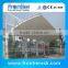 White steel structure carport