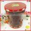 first grade round High quality new year gift packaging tin box