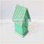Custom Small House Shaped Decorative Wooden Bird Houses Prefabricated Wood Houses
