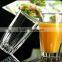 Glass mug with thorn Drinking glass with thorn Clear drinking glass