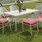 Sigma cast aluminium garden furniture dinning set outdoor table and chairs