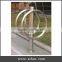 Arlau outdoor park spiral bike rack