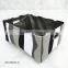 fashion cloth storage basket with colorful pattern and handle