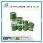 4 Pieces Colorful Metal Coated Glass Kitchen Canisters Set With Screw Top Lid