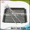 NBRSC 10PCS BBQ Barbecue Stainless Steel Grilling Kebab Lamb Flat Skewers Needle 33CM