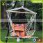 All weather Rattan hanging chair with cushion outdoor swing chair furniture