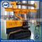Hydraulic earth drill screw pile driver/high capacity screw pile driver for sale