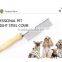 2017 newest wooden handle stainless steel pet comb Hot sale pet products