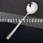 LFGB stainless steel kitchen utensil korea round spoon HT62