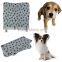 Warm Pet Puppy Dog Cat Small Medium Large Paw Print Pet Cat Dog Fleece Soft Blanket Bed Mat Cover