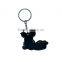 2017 Shenzhen Wholesaler Gift Small Soft Rubber Keyrings Silicone Keychain