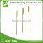 Gun Shaped Teppo Gushi Flat Bamboo Skewer With Custom Logo