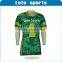 Dye sublimation printing blank american football team jerseys