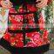 Personality Printing Bust Cotton Apron, Restaurant Milk Tea Shop Half Short Corset