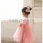 New Fashion baby Girl Dress Pink Party Children Dress For Summer