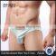 MGOO Simple Sexy Chinlon Silver Boxer Brief For Men Boxer Shorts Dido Underpants MB011