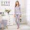 Petelulu Mom And Daughter Autumn Cozy 4-Way Stretch Family Pajamas Sets