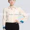 factory customized formal white shirts for women MOQ 100