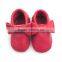 2017 Hot selling baby girls moccasins shoes in bulk